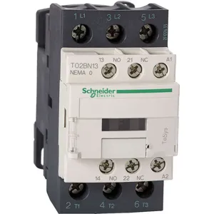 SCHNEIDER ELECTRIC T02BN13B7 Contactor Nema 24vac | AF6MLE 19YH71