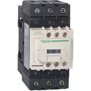 SCHNEIDER ELECTRIC T02DN13BD Contactor Nema 24vdc | AF6MMG 19YH96