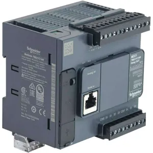 SCHNEIDER ELECTRIC TM221C16R Controller 24VDC/240VAC Relay Compact | AH4UZF 35LX34