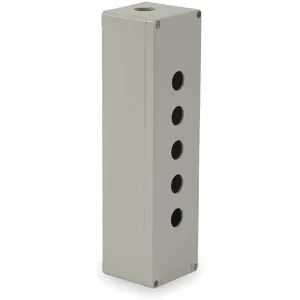 SCHNEIDER ELECTRIC XAPG59505 Push Button Enclosure 22mm 5 Holes Aluminium | AF9JZD 2UYY8