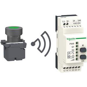 SCHNEIDER ELECTRIC XB5RFA02 Push Button Transmitter and Receiver Kit | AF6FYF 12Z271