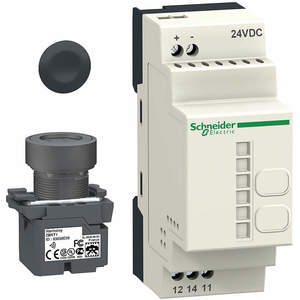 SCHNEIDER ELECTRIC XB5RFB01 Push Button Transmitter and Receiver Kit | AF6FYD 12Z269