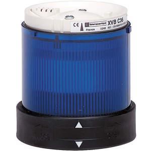 SCHNEIDER ELECTRIC XVBC4B6 Turmleuchte, blinkend, 24 bis 48 VDC, 70 mm, blau | AG7EVG 6HM40