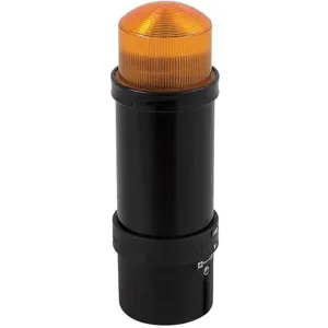 SCHNEIDER ELECTRIC XVBL8B5 Tower Light 70mm Strobe 24vac/vdc Amber | AG7DFV 5GAD9