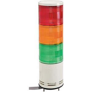 SCHNEIDER ELECTRIC XVC1M3SK Tower Light 100mm Red/orange/green | AG4KRY 34D622