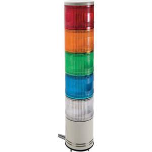 SCHNEIDER ELECTRIC XVC1M5K Tower Light Red/orange/green/blue/clear | AG4KRZ 34D623