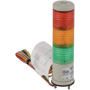 SCHNEIDER ELECTRIC XVC4B3K Tower Light 40mm Steady 0.08a Red Orange Green | AG7DBR 5FTK8