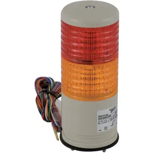 SCHNEIDER ELECTRIC XVC6B25SK Tower Light 60mm 0.05a Red Orange | AG7DCJ 5FTN9