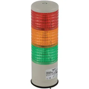 SCHNEIDER ELECTRIC XVC6B35SK Tower Light 60mm 0.08a Red Orange Green | AG7DCK 5FTP0