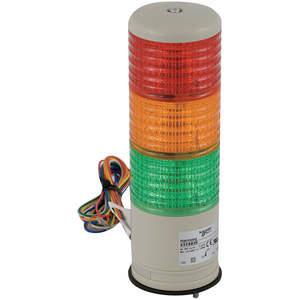 SCHNEIDER ELECTRIC XVC6B3K Turmleuchte 60 mm Dauerlicht 0.08 A Rot Orange Grün | AG7DCF 5FTN5