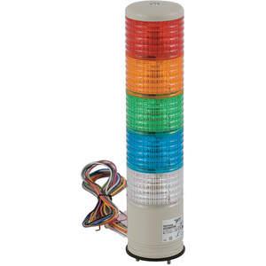 SCHNEIDER ELECTRIC XVC6B55SK Tower Light 60mm 0.13a Red Orange Green Blue Clear | AG7DCM 5FTP2
