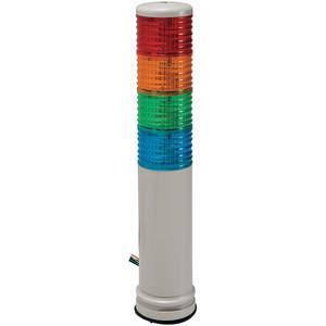 SCHNEIDER ELECTRIC XVC6M4K Tower Light 60mm Red/orange/green/blue | AG4KQR 34D599