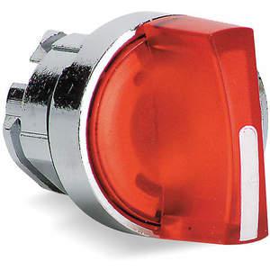 SCHNEIDER ELECTRIC ZB4BK1843 Illuminated Selector Switch 3 Position Lever Red | AG7EZT 6HP14