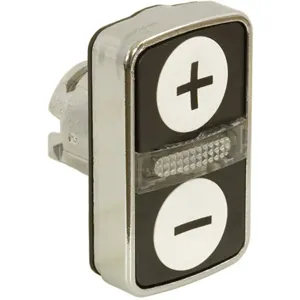 SCHNEIDER ELECTRIC ZB4BW7A1715 Multi-head Push Button Illuminated 22mm Chrome | AG6UUX 48K657