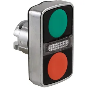 SCHNEIDER ELECTRIC ZB4BW7A3740 Multi-head Push Button Illuminated 22mm Chrome | AG7GDV 6UDN7