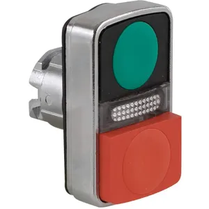 SCHNEIDER ELECTRIC ZB4BW7L3740 Multi-head Push Button Illuminated 22mm Chrome | AG7GGM 6XTG1