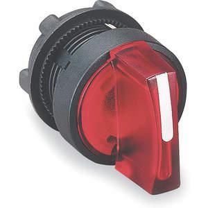 SCHNEIDER ELECTRIC ZB5AD204 Illuminated Selector Switch 2 Position Lever Red | AG7FDN 6HT58
