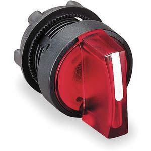 SCHNEIDER ELECTRIC ZB5AK1343 Illuminated Selector Switch 3 Position Lever Red | AG7FFN 6HV31