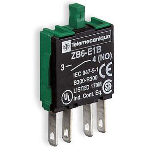 SCHNEIDER ELECTRIC ZB6E2B Contact Block 1nc Slow Break 16mm | AG7BZP 4VW68