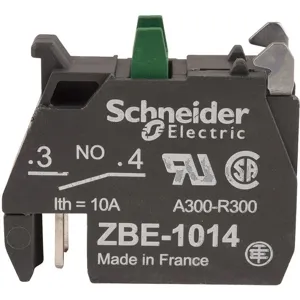 SCHNEIDER ELECTRIC ZBE1014 Contact Block 1no Slow Break 22mm | AG7FKF 6HZ07