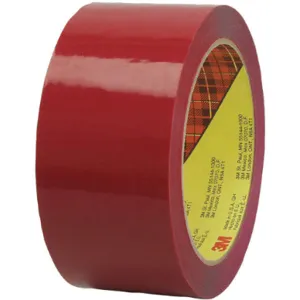 SCOTCH 373 Carton Tape Polypropylene Red 48mm x 50m | AF7ZXP 24A633