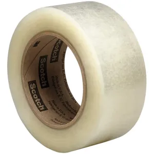 SCOTCH 313 Carton Sealing Tape, Clear, Tan, Acrylic Tape | AG7FWL 6PCN5 / 61KP29