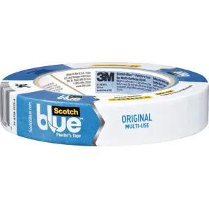 SCOTCH-BLUE 2090-24A-CP Masking Tape Blue 24mm x 55m Pk9 | AG6QGK 41C890