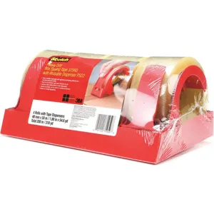 SCOTCH PSD2 Handheld Tape Dispenser Kit 2 Inch - Pack Of 4 | AD2XNW 3W661