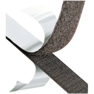 SCOTCHMATE SJ3527 Reclosable Fastener Tape Loop 1 In, White | AA9TEB 1F221