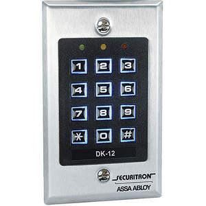 SECURITRON DK-12 Digitale Zugangstastatur 12 Tasten | AA2ALQ 10A459