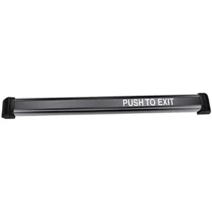 SECURITRON DSB-BK Push To Exit Bar Black Width 36 Inch | AE4JUG 5LAC0