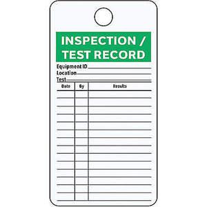 SEE ALL INDUSTRIES IL-INSP Test Received Tag 4-1/4 x 3 Inch Foil - Pack Of 25 | AF3PMD 8AJ71