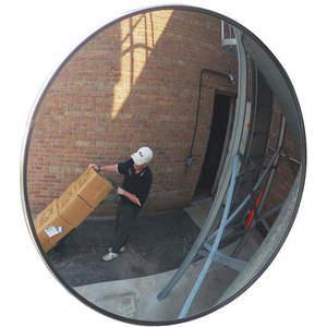 SEE ALL INDUSTRIES TCVO-48T-PB Outdoor Convex Mirror 48 Diameter Acrylic | AF4YAM 9PN60