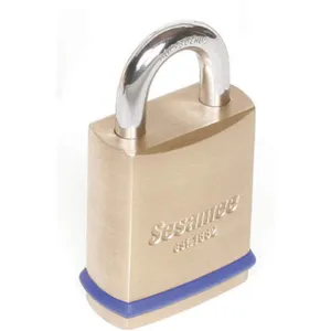 SESAMEE 56010 Padlock for Interchangeable Core 1-3/4 Width | AH7ZKA 38EX06