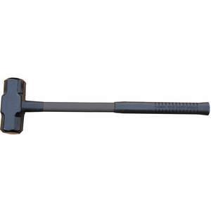 LEATHERHEAD TOOLS SLB-10-36 Vorschlaghammer, 10 Pfund, 36 Zoll Länge, schwarzer Griff, Fiberglasgriff, schwarz | CD4CFB
