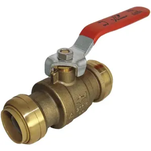 SHARKBITE 22223-0000LF Brass Ball Valve Push To Connect 1 In | AA8NRQ 19F876