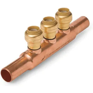 SHARKBITE 22995LF Push Fit Manifold Lf Copper 8 Inch Length | AA8NUC 19F911