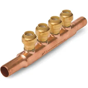 SHARKBITE 22997LF Push Fit Manifold Lf Copper 1 Inch Width | AA8NUD 19F912