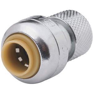 SHARKBITE U3523LF Stop Connector 1/4 x 3/8 Inch Push | AA8NUE 19F913