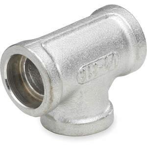 SHARON PIPING S5036T 020 Tee 2 Inch 316 Stainless Steel 3000 Psi | AB2FXP 1LUW3