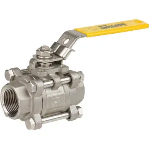 SHARPE VALVES SV53036TE030 Stainless Steel Ball Valve Fnpt 3 In | AC8MLY 3CFV8