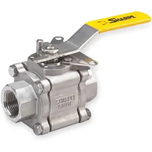 SHARPE VALVES SV9922MTTE*006 Alloy 20 Stainless Steel Ball Valve Fnpt 3/4 Inch | AB2XZM 1PPU2