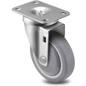 SHEPHERD CASTER PGS60120ZN-TPR33(GG) Swivel Plate Caster 300 Lb 6 Inch Diameter | AC8XNJ 3ENX7