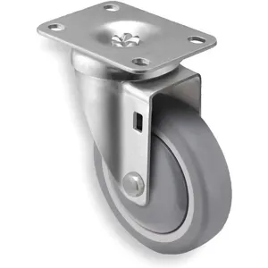 SHEPHERD CASTER PGS60120ZN-TPU33(GG) Swivel Plate Caster 300 Lb 6 Inch Diameter | AC8XNL 3ENX9