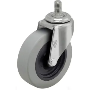 SHEPHERD CASTER PRE30532ZN-TPU Swivel Stem Caster 120 Lb Gray | AG6WPX 49H628