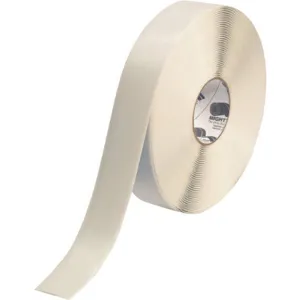 MIGHTY LINE 2RW Floor Marking Tape, 2 Width, White, 100 ft Long | AD2TVQ 3UAP5