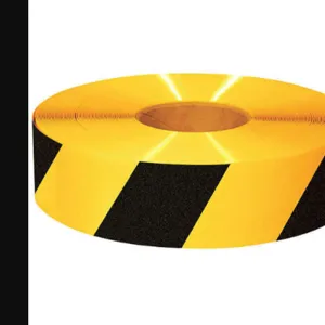 MIGHTY LINE 3RYCHEVRON Marking Tape Roll 3 Inch W 100 Feet Length | AF6DXU 9YCE6