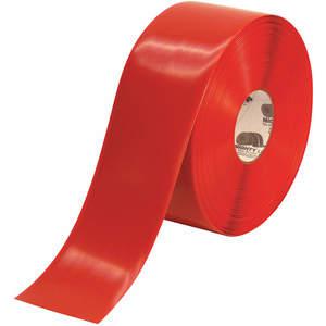 MIGHTY LINE 4RR Floor Marking Tape, 4 Width, Red, 100 ft Long | AD2TVU 3UAP8