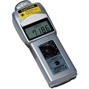SHIMPO DT-205LR Kontakt Tachometer LCD 0.4 bis 12 500fpm | AB6MFV 21YD75