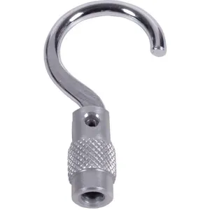 SHIMPO FG-M6HKL-AL Aluminium Large Hook 20 Lb Capacity M6 Thread | AE4XKP 5NRK7